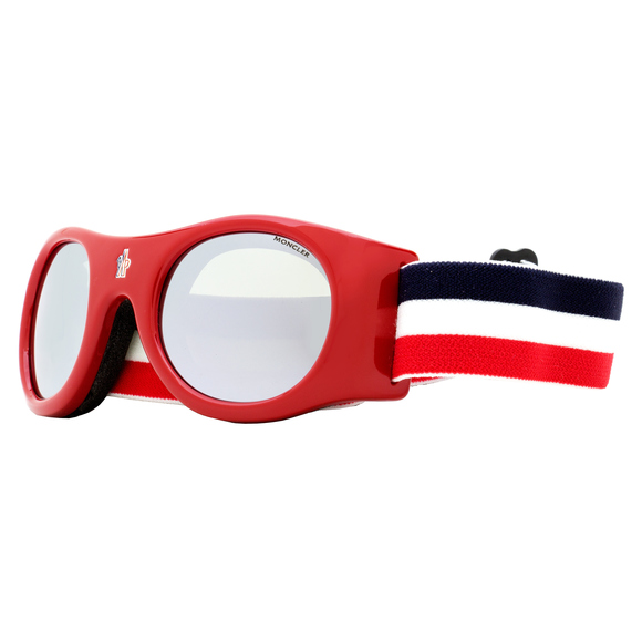 Moncler ML0051 Band Ski Goggles 68C Red - Picture 1 of 3